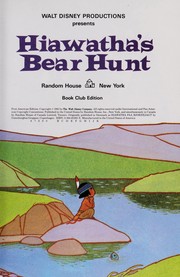 Cover of: Walt Disney Productions presents Hiawatha's bear hunt. by 