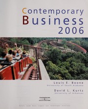 Cover of: Contemporary Business 2006 by Louis E. Boone