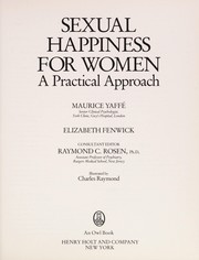 Cover of: Sexual happiness | Maurice YaffeМЃ