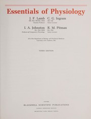Cover of: Essentials of physiology | J. F. Lamb