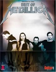 Cover of: Best of Metallica - Transcribed Full Scores | Metallica