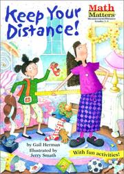 Cover of: Keep Your Distance (Math Matters) by Gail Herman