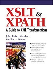Cover of: XSLT and XPATH | John Robert Gardner