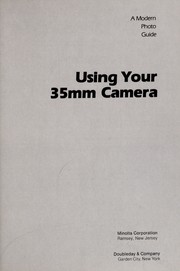 Cover of: Using your 35mm camera. | 