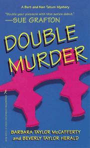 Double Murder (Bert & Nan Tatum Mysteries) by Barbara TAYLOR McCafferty
