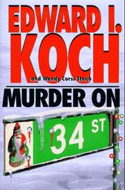 Cover of: Murder on 34th Street by Ed Koch