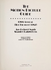 Cover of: The Motion Picture Guide: 1988 Annual