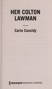 Cover of: Her Colton lawman by Carla Cassidy