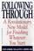 Cover of: Following through