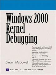 Cover of: Windows 2000 Kernel Debugging