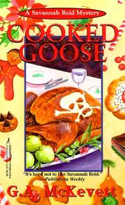 Cover of: Cooked Goose: A Savanna Reid Mystery (Savannah Reid Mysteries)