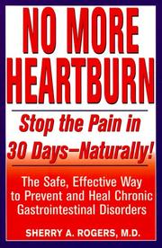 Cover of: No more heartburn