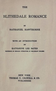 Cover of: The Blithedale romance. by Nathaniel Hawthorne