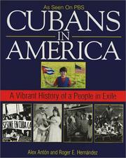 Cover of: Cubans in America by Alex Antón