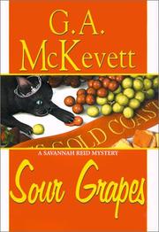 Cover of: Sour grapes by G. A. McKevett