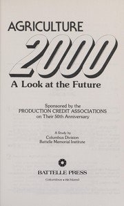 Cover of: Agriculture 2000 | 