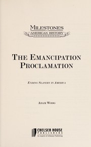 Cover of: The Emancipation Proclamation by Adam Woog