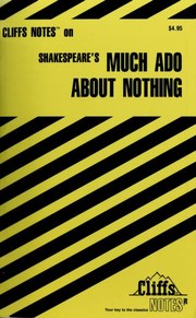 Cover of: Much Ado About Nothing (Cliffs Notes) | Richard O. Peterson