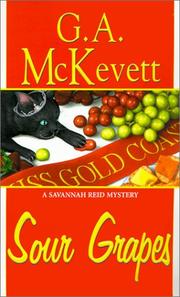 Cover of: Sour Grapes: A Savannah Reid Mystery (Savannah Reid Mysteries)