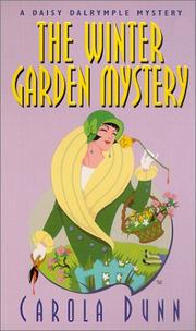 Cover of: The Winter Garden Mystery (Daisy Dalrymple #2)