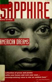 Cover of: American dreams | Sapphire