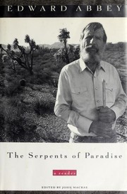 Cover of: The serpents of paradise | Edward Abbey