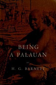 Cover of: Being a Palauan. by H. G. Barnett