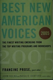 Cover of: Best New American Voices 2005