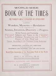 Cover of: World-wide book of the times | C[harles] M[cClellan] Stevens