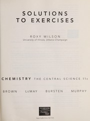 Cover of: Solutions to exercises by Roxy Wilson
