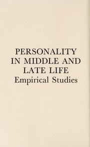 Cover of: Personality in middle and late life | Bernice Levin Neugarten
