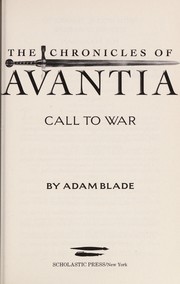 Call to war by Adam Blade