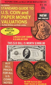 Cover of: Standard Guide to U.S. Coin and Paper Money Valuations | 