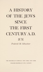 Cover of: History of the Jews.