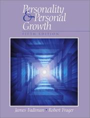 Cover of: Personality and Personal Growth (5th Edition) by James Fadiman, Robert Frager