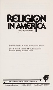 Cover of: Religion in America | 