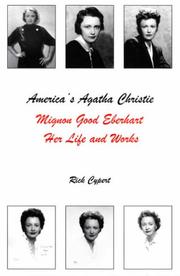 Cover of: America's Agatha Christie: Mignon Good Eberhart, her life and works