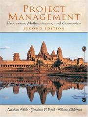 Cover of: Project Management by Avraham Shtub, Jonathan F. Bard, Shlomo Globerson