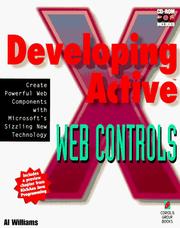 Cover of: Developing ActiveX Web controls