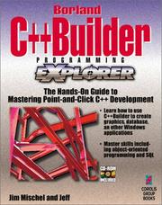 Cover of: Borland C++Builder programming explorer