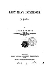 Cover of: Lady May's intentions, by John Pomeroy