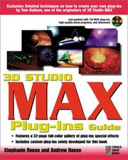 Cover of: 3D Studio MAX plug-ins guide