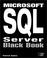 Cover of: Microsoft SQL Server black book
