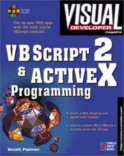 Cover of: VBScript 2 & ActiveX programming