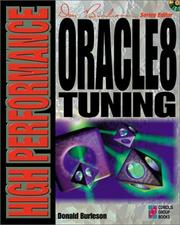 Cover of: High Performance Oracle8 Tuning: Performance and Tuning Techniques for Getting the Most from Your Oracle8 Database