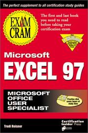 Cover of: Microsoft Excel 97 by Trudi Reisner