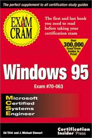 Cover of: Windows 95 exam cram
