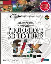 Cover of: Photoshop 5 3D Textures f/x and design: The Premier Resource for Creating 3D Digital Realities by Producing Photorealistic Image Maps