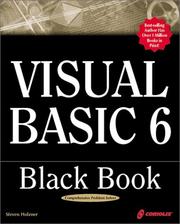 Cover of: Visual Basic 6 black book: indispensable problem solver