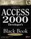 Cover of: Access 2000 Developer's Black Book (Black Book (Coriolis Group Books Paperback))